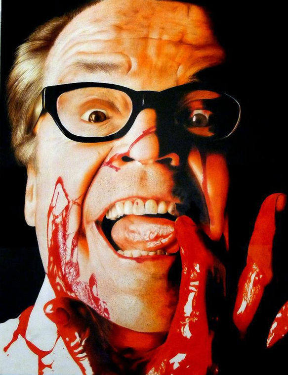 Jack Blood — Ilustración hiperrealista