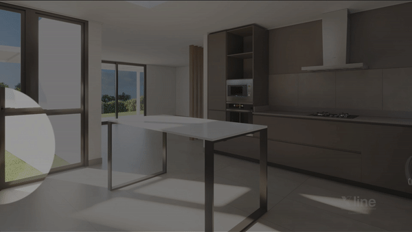 Aplicación del logotipo Singular en fachada